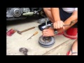 How to change compression spring on Yamaha T-max 500