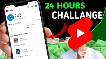 24 HOURS Challenge ( Shoking Result ) How To Grow Shorts Channel From 0 Subscribers