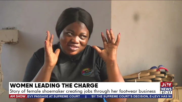 Story of female shoemaker creating jobs through he...