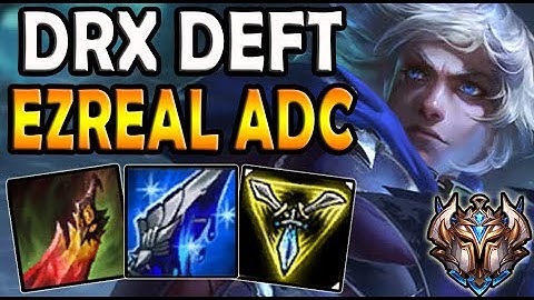 Deft EZREAL vs KAISA ADC - Lol Ranked Korea ✔️