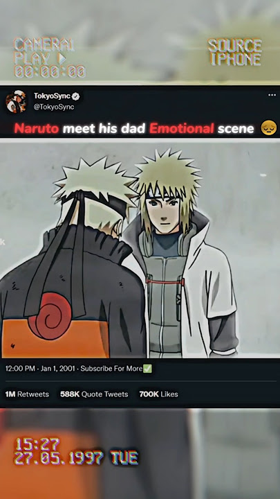 When Naruto Met His Father 💔😭 | After 16 Years of Pain