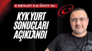 Son Daki̇ka Kyk Yurt Sonuçlari Açiklandi E Devlet Kyk Yurt Kayit