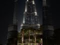 Majestic Burj Khalifa night view from water fountains, Dubai  #dubai #burjkhalifa #onenightindubai