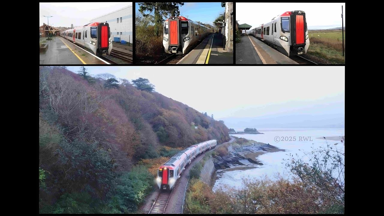 Class 197 Cambrian Line testing / training in October / November / December 2025, plus Class 97 RHTT