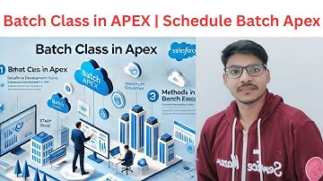 Batch Class in APEX | Salesforce Development Course in Hindi | Schedule Batch Apex