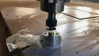 Back to Mechanical original position, and do the three spindles calibration