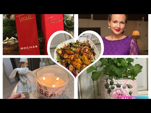 ВЛОГ: ПАРФЮМ TOCADE ROCHAS/ САЛАТ 🥗 С ЖАРЕНЫМ СЫРОМ ХАЛУМИ/ ПОСЫЛКА📦ОТ ПОДПИСЧИЦЫ ЯНЫ/ВЕЧЕРНИЙ SPA