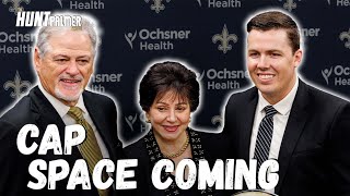 Celebrity Will Mickey Loomis & Saints Finally Fix Their Salary Cap Mess In 2025? | NFL Increases Cap Space Wealth