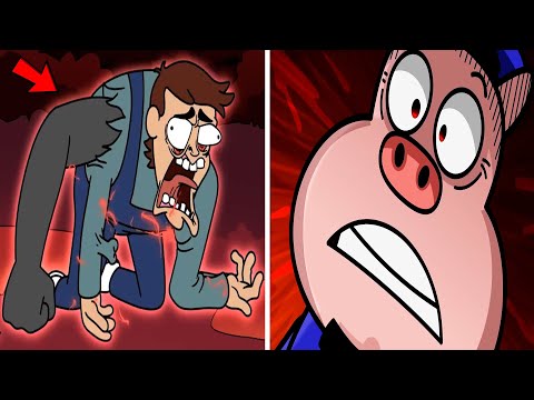 The WOLF is NOT a MONSTER ... (Three Little Pigs SAD STORY Animation)