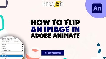 How to flip an image in adobe animate 2024 | Skill Wave