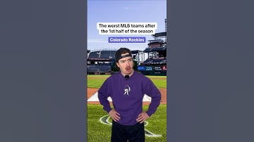 The worst MLB teams after the 1st half of the season🥶⚾️