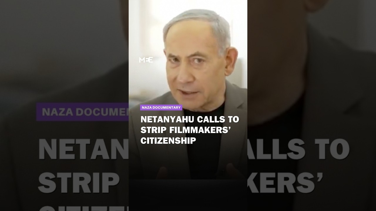 Netanyahu calls to strip citizenship of those who 'defame' Israeli army