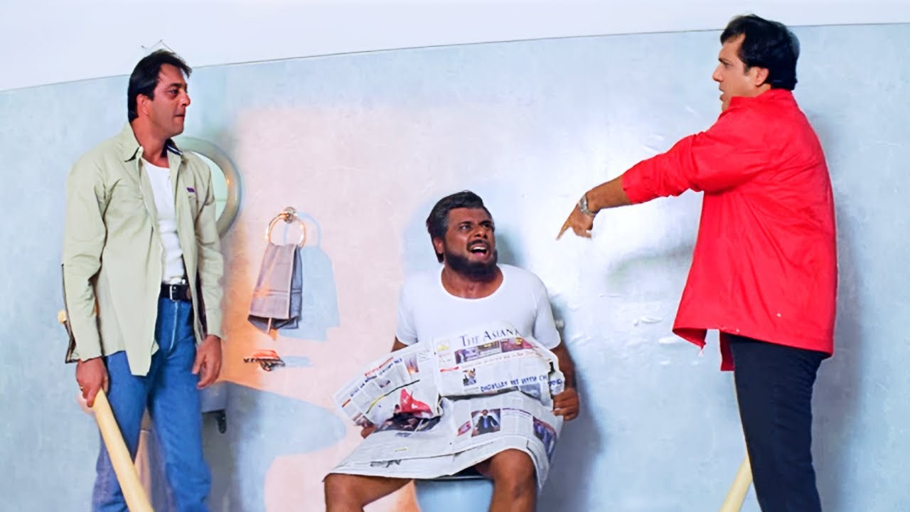 Task कर लेते हैं ! Head आया तो मैं मरूंगा, Tale आया तो तू मरना 😂 | Govinda और Sanjay Dutt Comedy