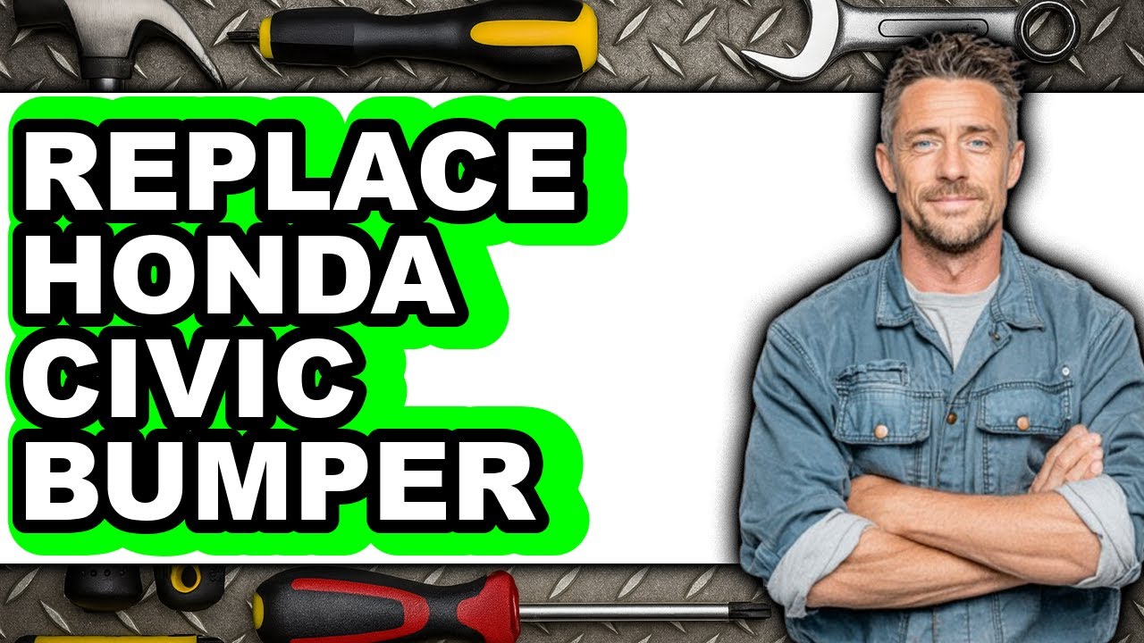 How To Replace Honda Civic Bumper (Easy Method) - YouTube