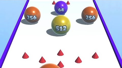 Ball Merge 2048🟡🔴Level ( 27 ) All Levels Gameplay Walkthrough Android, ios Game