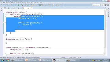 编程语言Java入门与精通1152 局部内部类