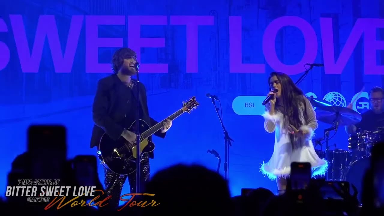 James Arthur - Rewrite The Stars with Neve (Frankfurt - January 30, 2024) [Bitter Sweet Love Tour]