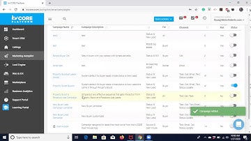 kvCORE Smart Campaign Library | 1/27/2020
