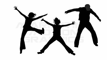 Animated Silhouettes Collection  :: Marketing Motion Graphics Pre-Keyed Video Clips