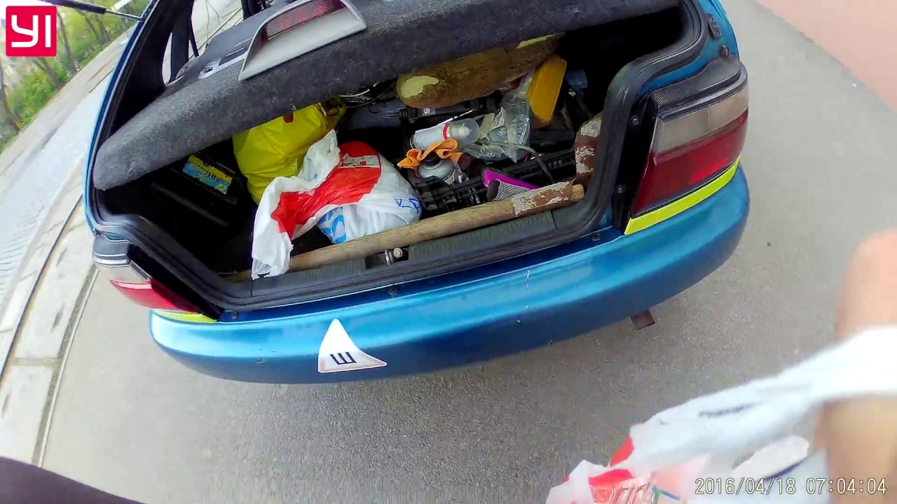Харриер вода в багажнике