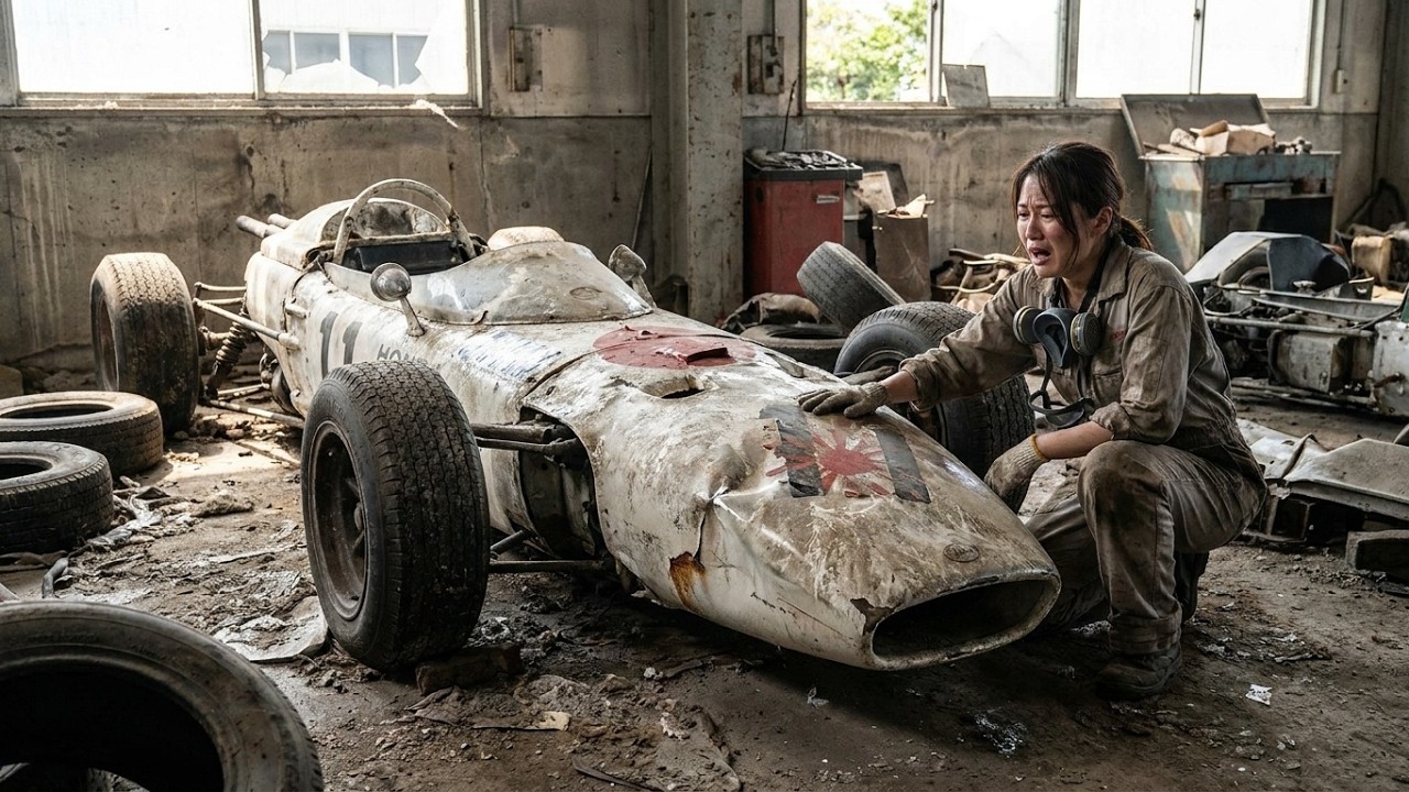 HONDA Ｆ1 りかちゃん The Honda F1 Car That Changed History Was Forgotten in a Closed