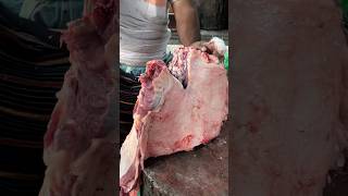 Amazing cow's sirilion meat processing skills