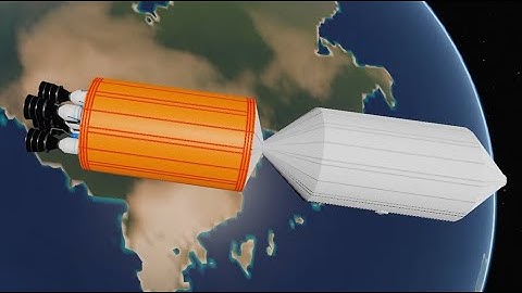 first part of building space station in simplerockets 2