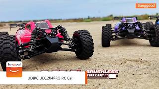 UDIRC UD1204PRO GLEAM 1/12 80km/h Brushless RC Car Off-Road Truck - Shop on Banggood