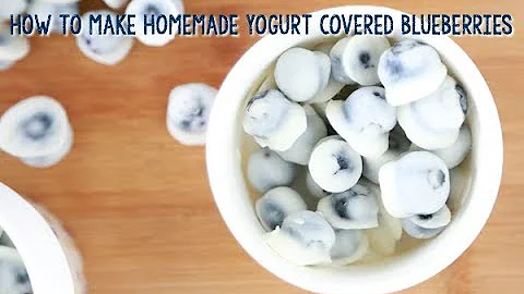 how to make yogurt covered fruit