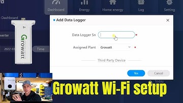 Growatt Wi-Fi (2022-2023) Dongle Install & Configuration