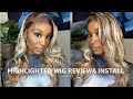 THIS COLOR IS EVERYTHING! BEST HIGHLIGHT WIG EVER | YOLISSA HAIR | REVIEW &amp; INSTALL