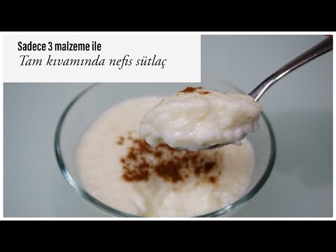 ✅ The Perfect Baked Rice Pudding Recipe - Milk Dessert Recipes | Yemek.com. 