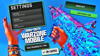 #1 Best Warzone Mobile Movement Settings (HUD + Sensitivity)