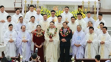 Thánh Lễ Tạ Ơn tân linh mục Phanxico Xavie Nguyễn Đức Thuận tại gx Khiết Tâm Thủ Đức.