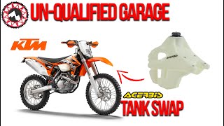 Tank swap KTM XCF-W XC SX EXC-F