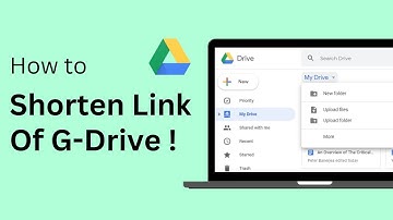 How To Shorten Google Drive Link !