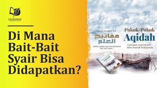 Di Mana Bait-Bait Syair Ilmu Bisa Didapatkan?