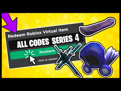 All Roblox Toy Code Items Series 4 Showcase Youtube - how to redeem roblox toy codes series 4