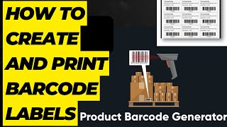 Product Barcode Generator | How to create and print barcode labels | Barcode Generator Software | screenshot 5