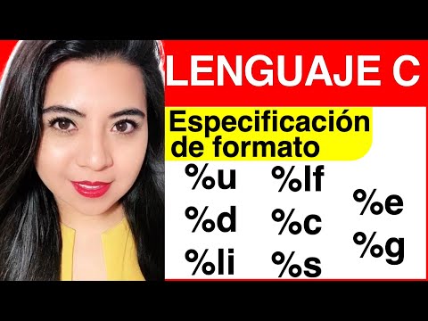 ESPECIFICACIONES de FORMATO - LENGUAJE C #11