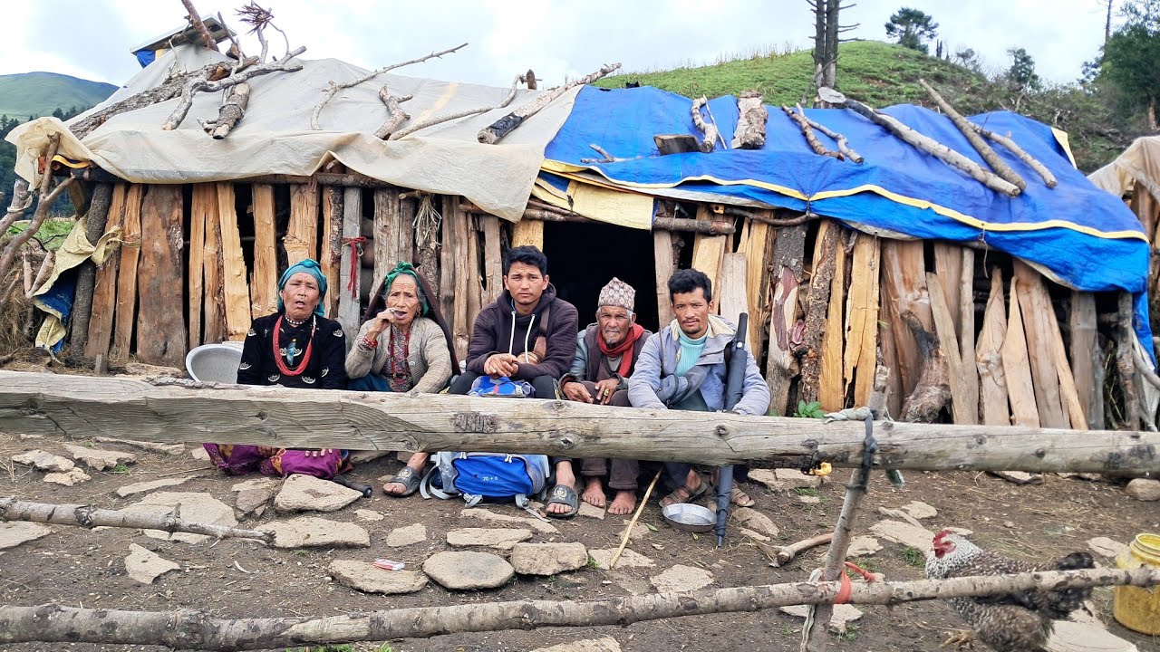 Nepali Mountain village life into the Rainy Season | Daily Activities of Rural village life in Nepal