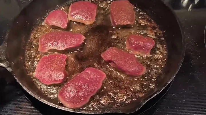 Making the best venison chops!