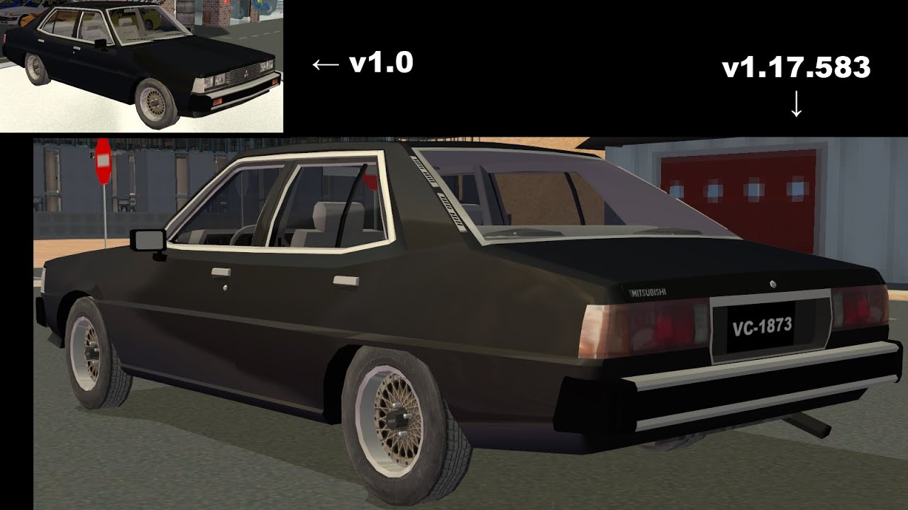 Sims 2 Car Conversion By VoVillia Corp 1980 Mitsubishi Galant