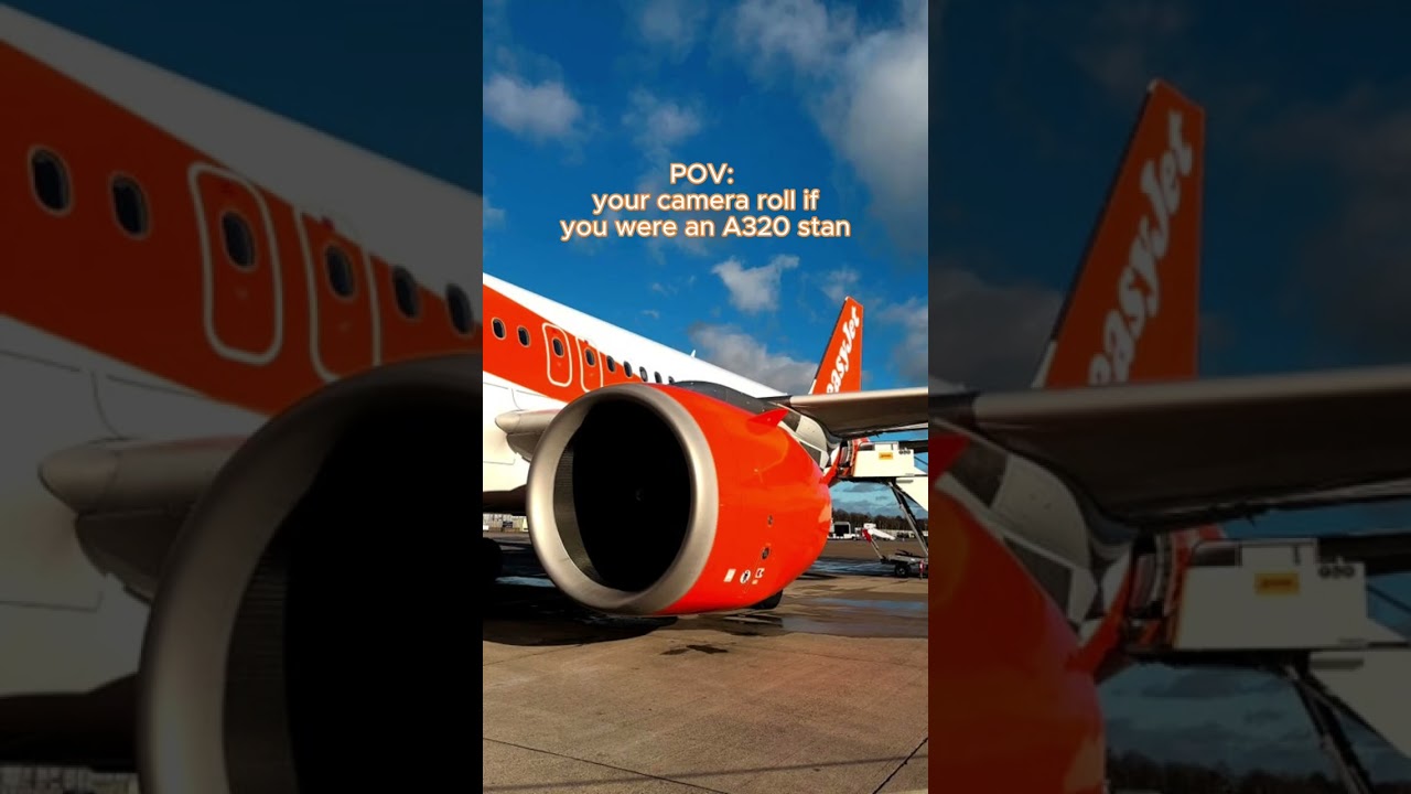 What a beautiful sight to behold 😍 #easyJet #Airbus #Aviation #AVGeek