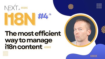 Solving i18n workflow problems. It doesn