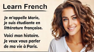 French Stories for Beginners | Level Up (A  B) | French Listening Skills