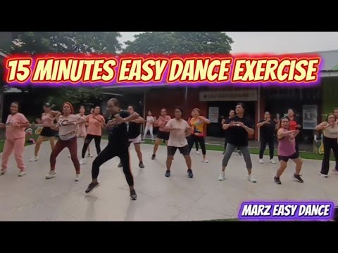 15 MINUTES EASY DANCE Exercise / dance fitness workout /cardio dance ...