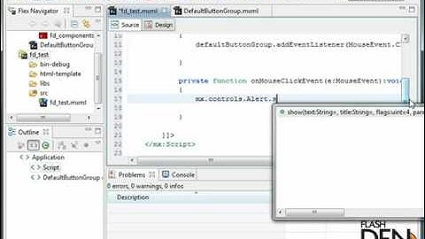 Building a Flex Component - Part 2