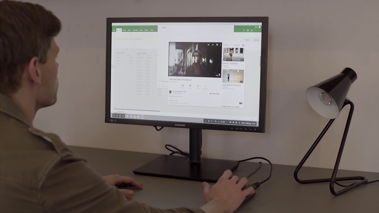 Samsung DeX Pad 2018 chính hãng cho S8, S8+, S8 Active, Note 8, S9, S9+