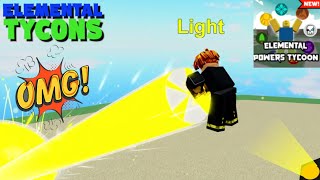 Playing Elemental tycoon light element by BaconHood 488 views 1 month ago 11 minutes, 15 seconds